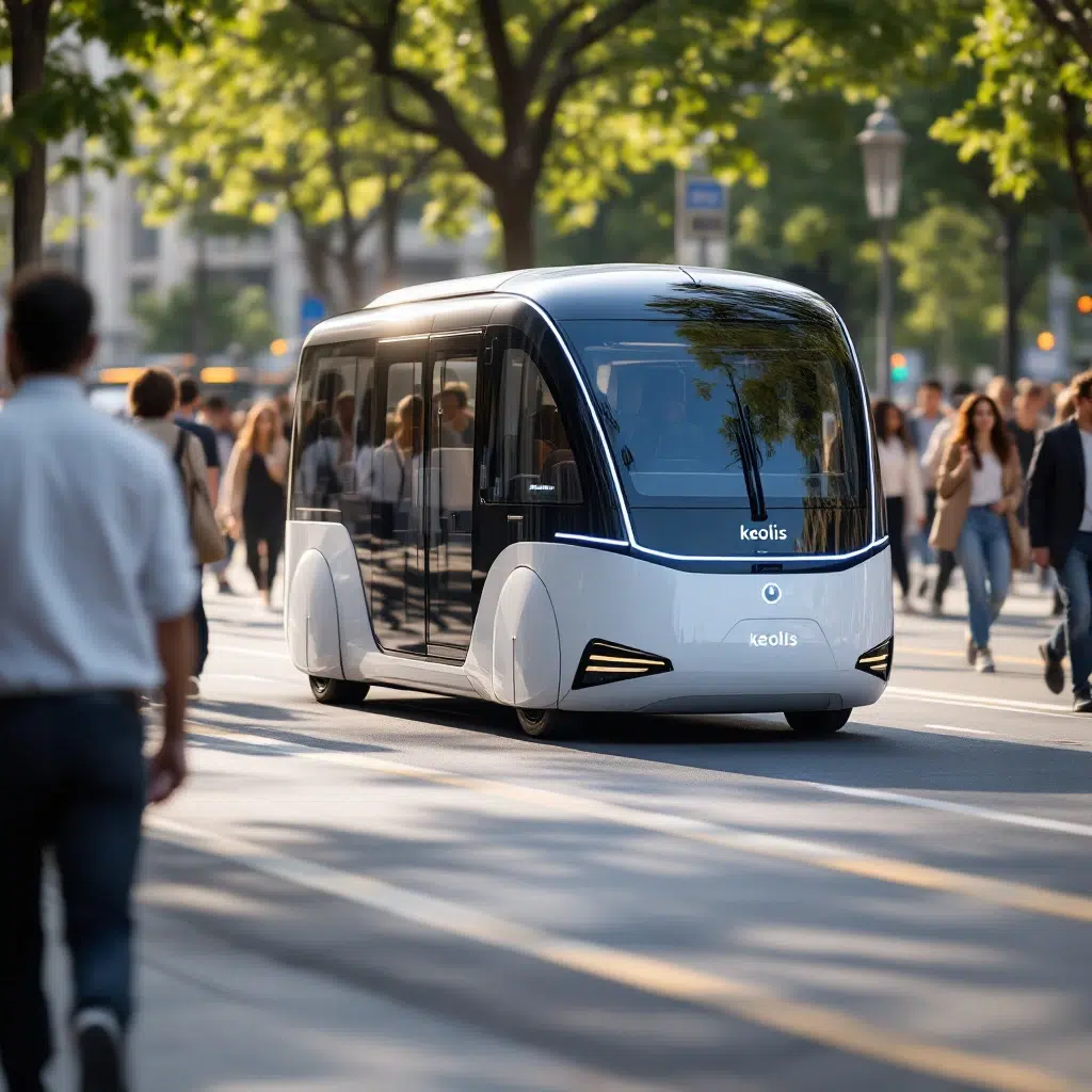 Navettes autonomes Keolis