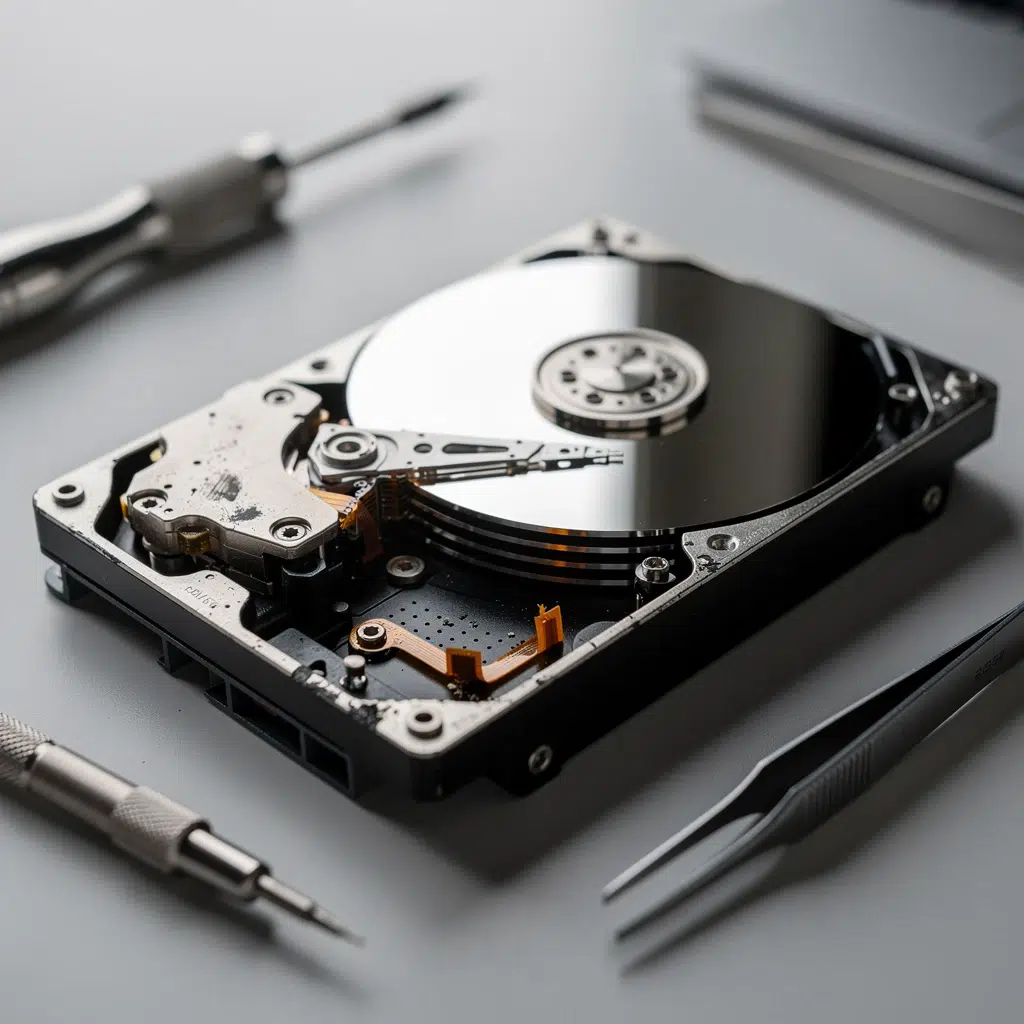 Récupération de données sur disque dur