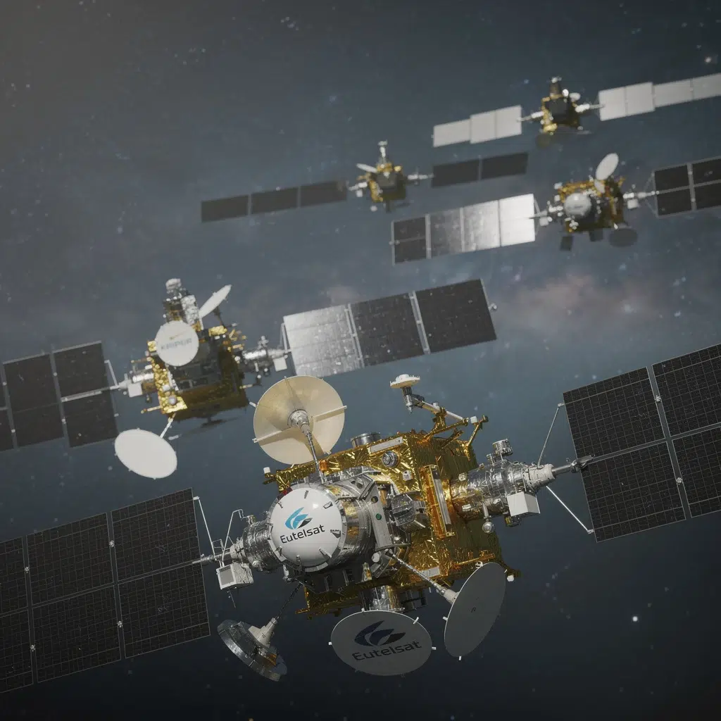 Constellations satellites Eutelsat Airbus