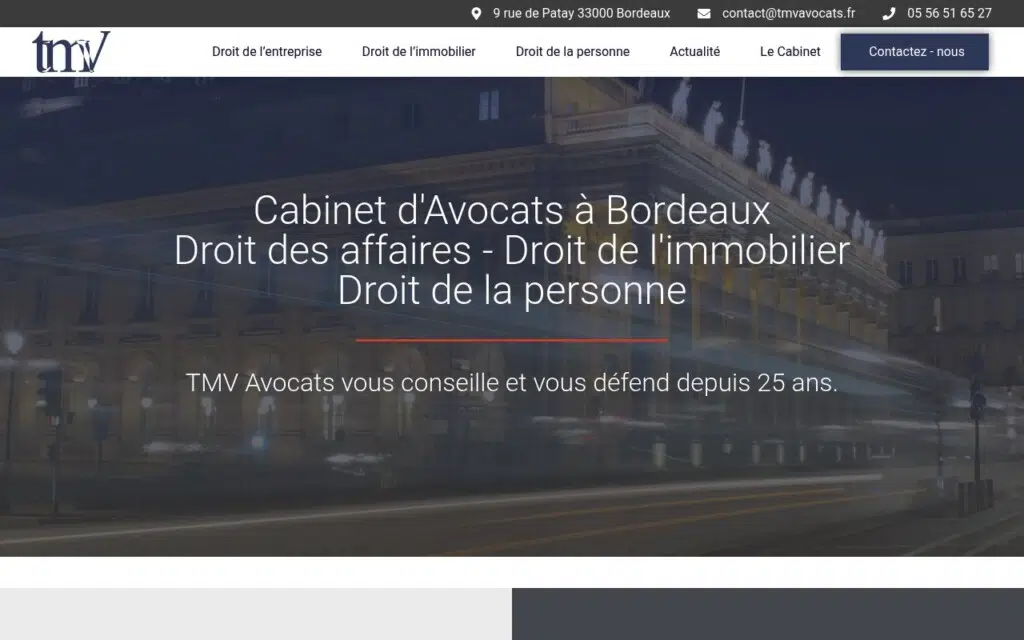 TMV-Avocats Affaires