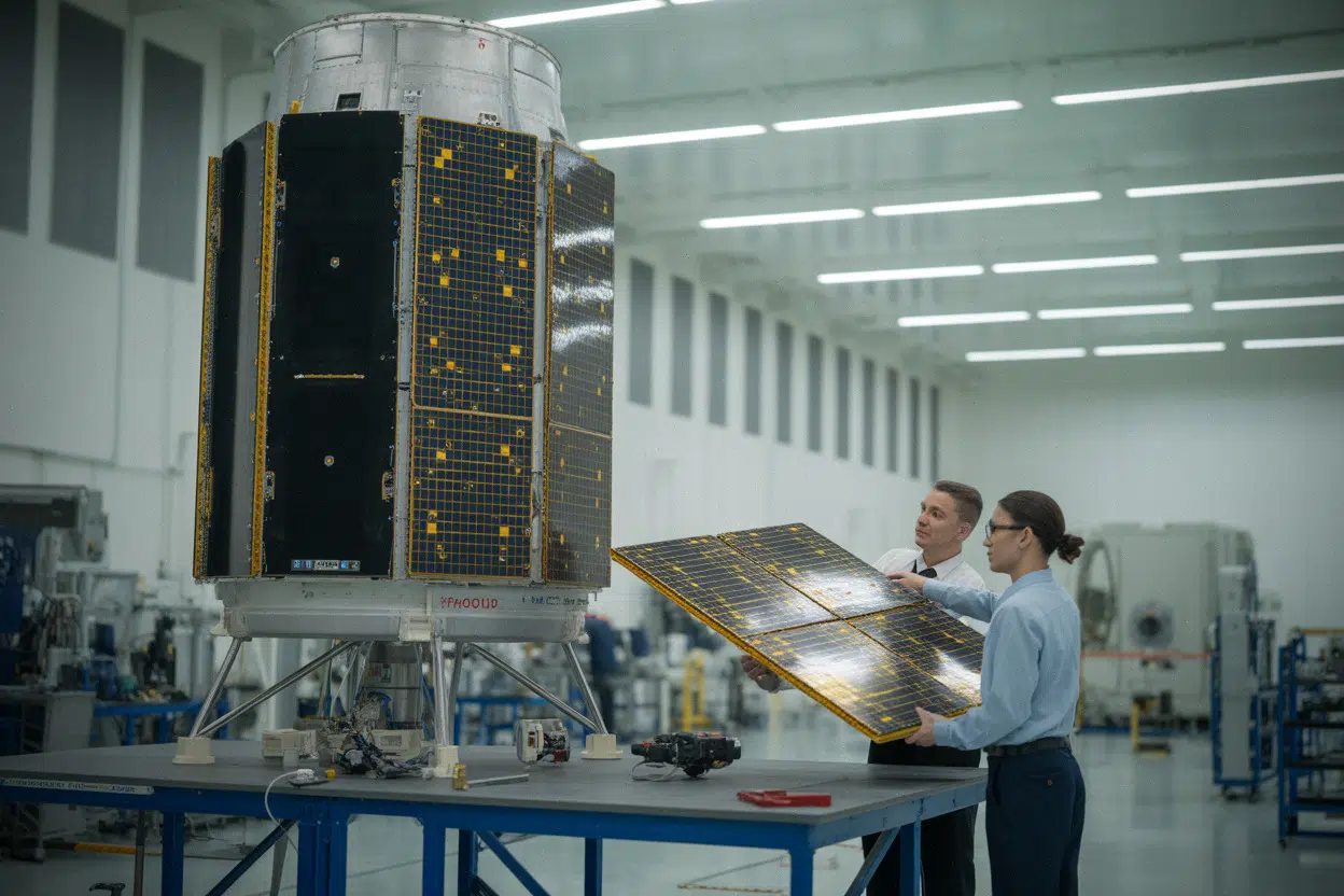 Réutilisation Starship, inspection de tuiles thermiques et préparation de charges utiles