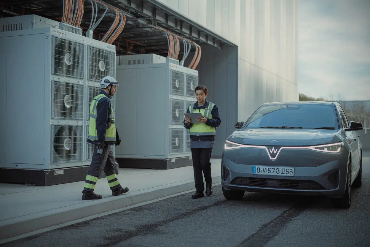 Centre de données moderne, investissements IA et contraintes énergétiques visibles