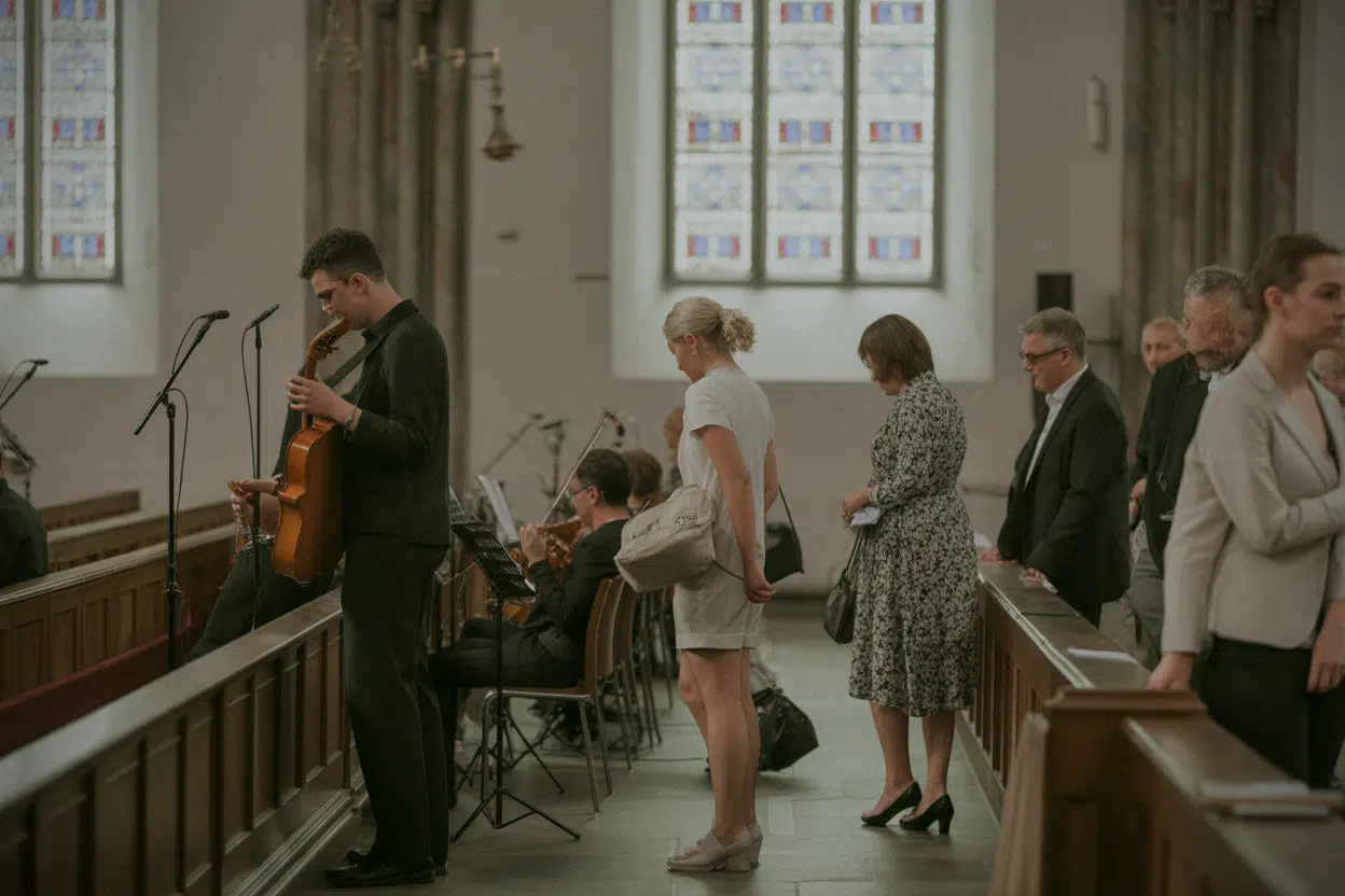 Concert dans l’église Sainte-Anne à Châtel-Guyon, ambiance estivale