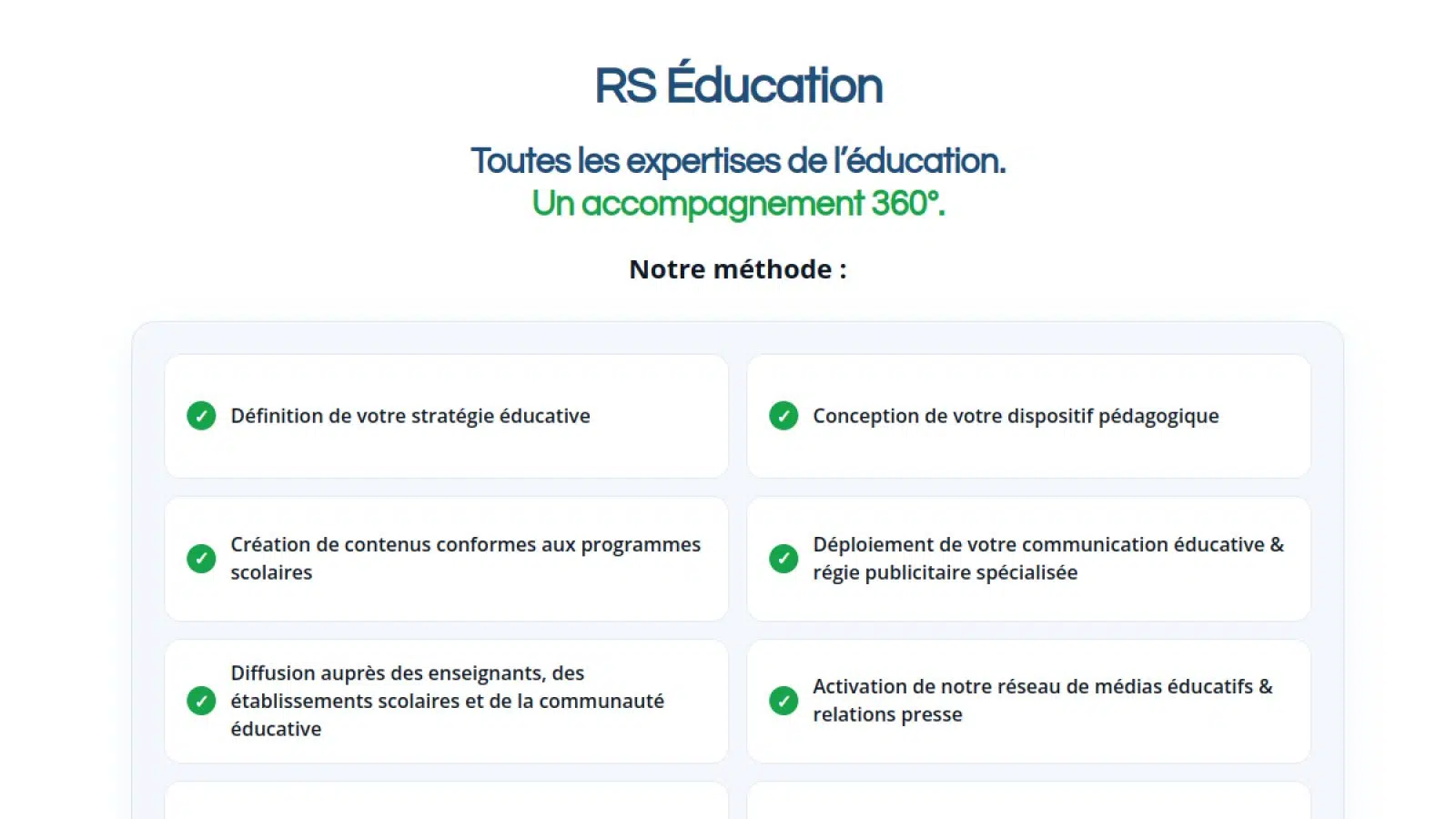 Aperçu du site rs-education.fr