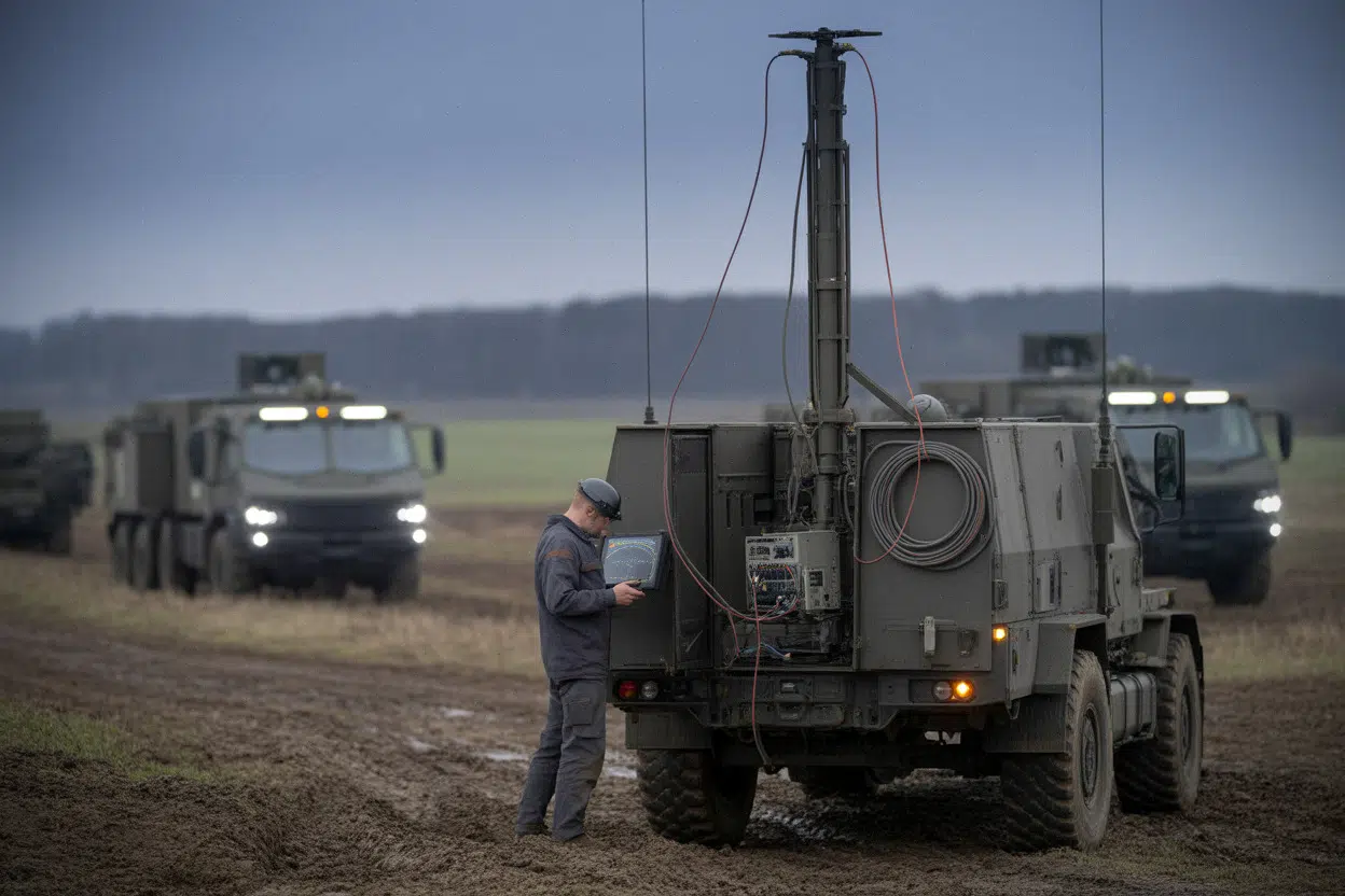 Système russe de guerre électronique visant le brouillage de Starlink