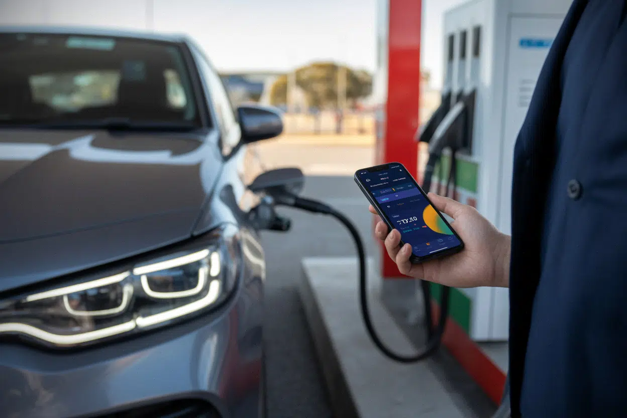 Station-service australienne, prix du pétrole surveillé sur smartphone