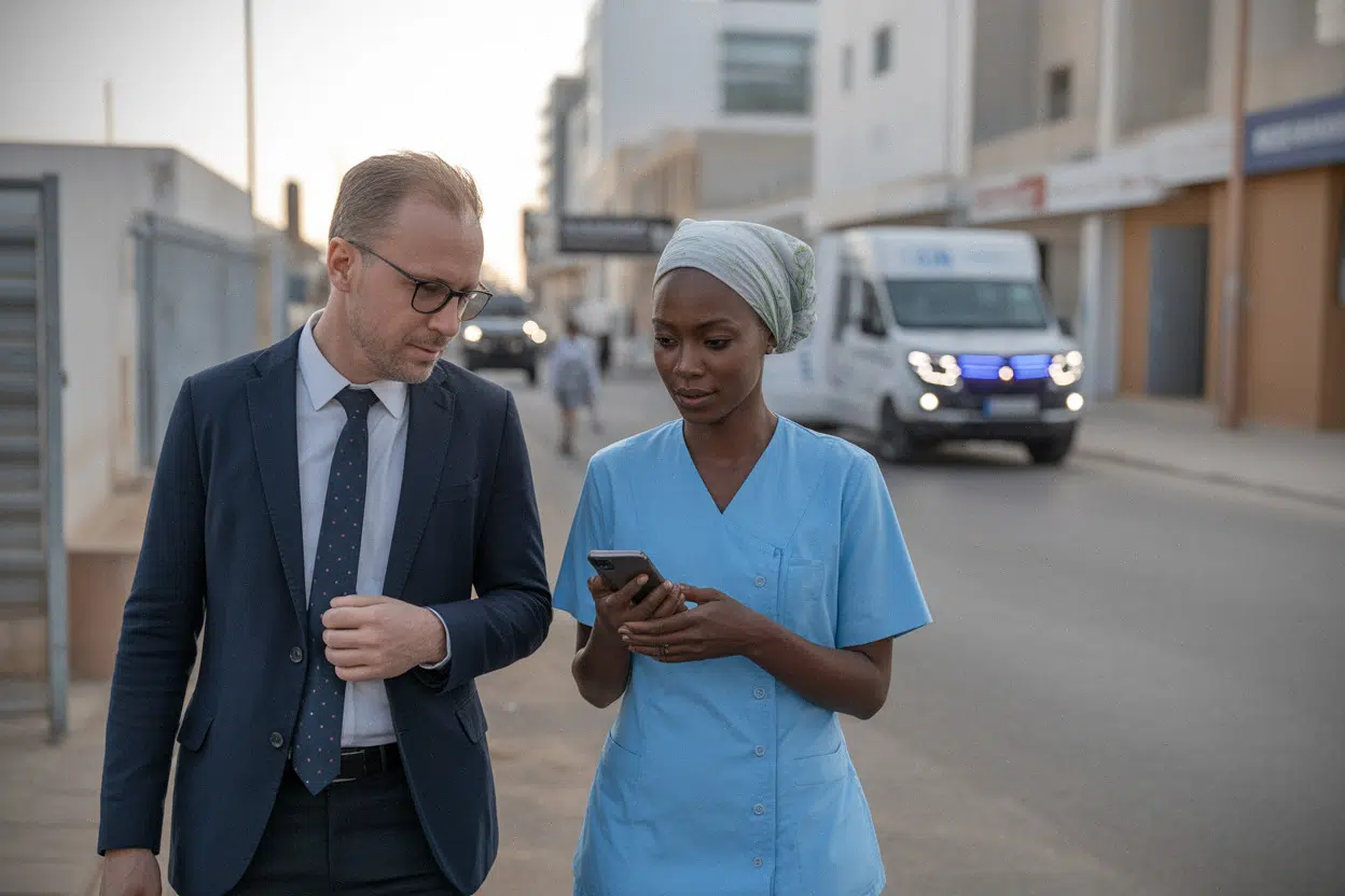 Accès à une clinique privée à Dakar pour suivi médical