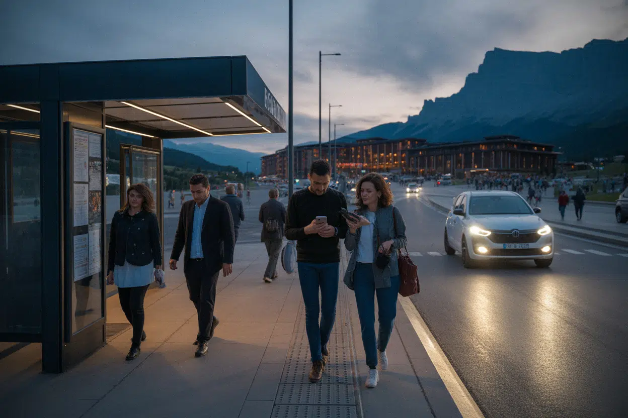 Accès à Bonascre en soirée pour les Soirées Perchées à Ax 3 Domaines