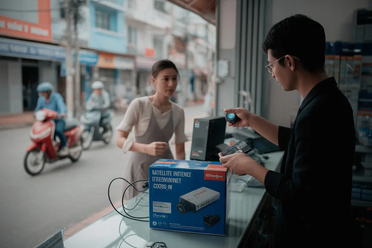 Kit Starlink et prix au Vietnam en boutique spécialisée