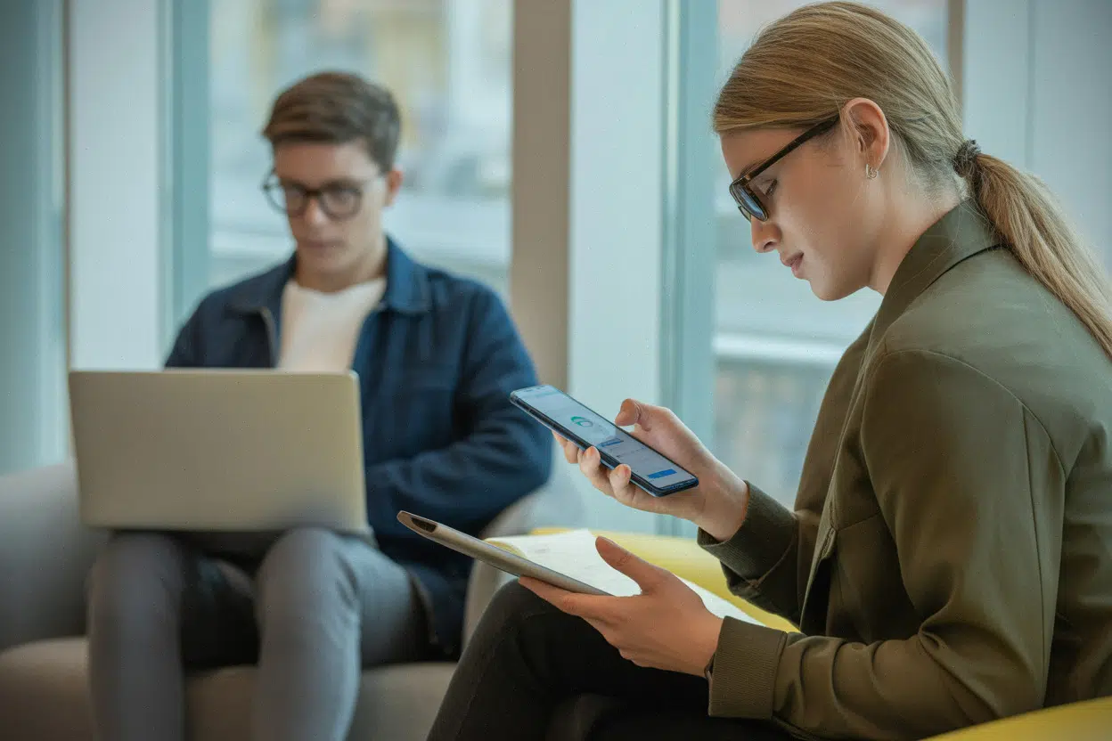 Étudiants utilisant un assistant IA, un usage en hausse en Corée du Sud