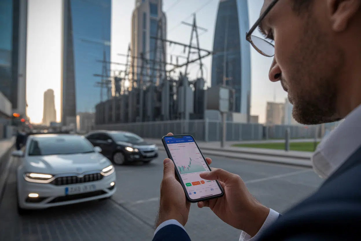 Investisseur suivant Dewa et le secteur utilities dans le quartier financier