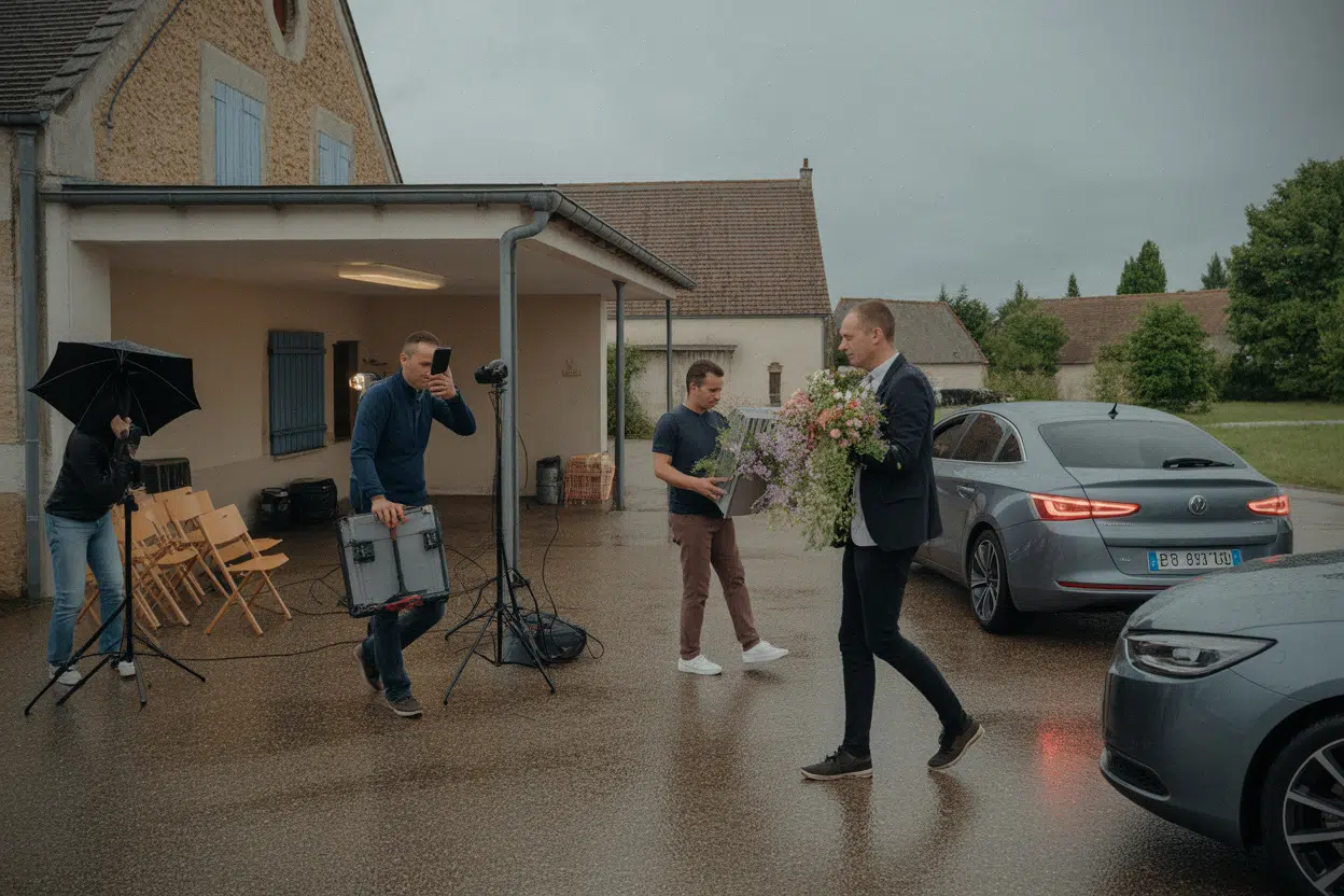 Plan B météo de la fête votive à Vazerac, salle communale
