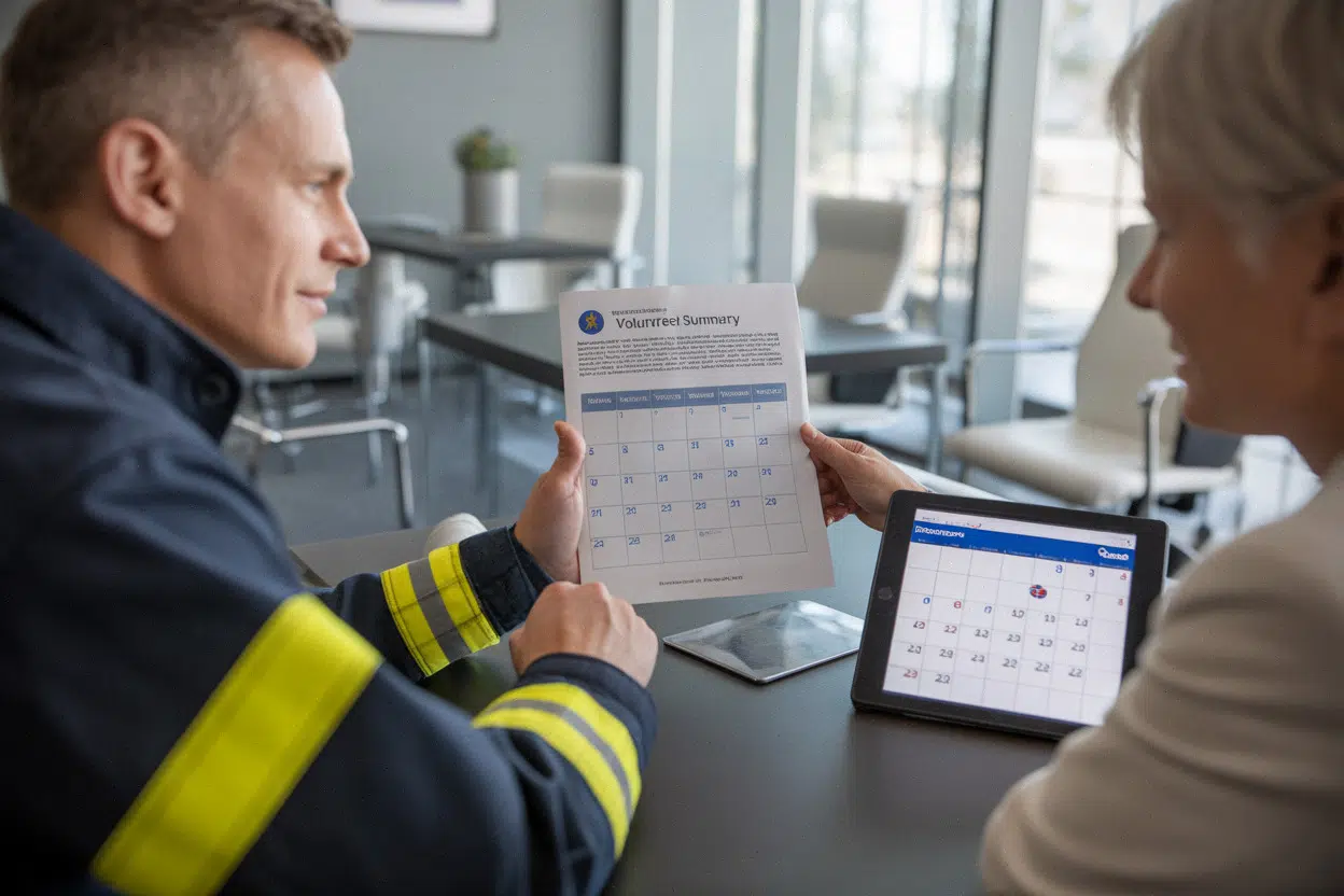 Pompiers volontaires, décret 2026-18 et trimestres retraite expliqués en entretien