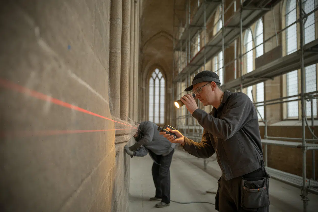 Travaux de restauration dans l’abbatiale Saint-Chaffre du Monastier-sur-Gazeille