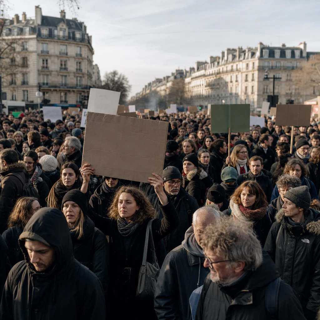 Mobilisation à Paris