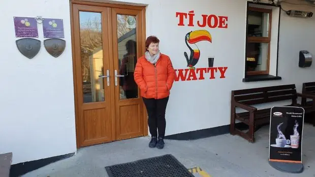 Grace O'Malley, propriétaire du Joe Watty's Bar