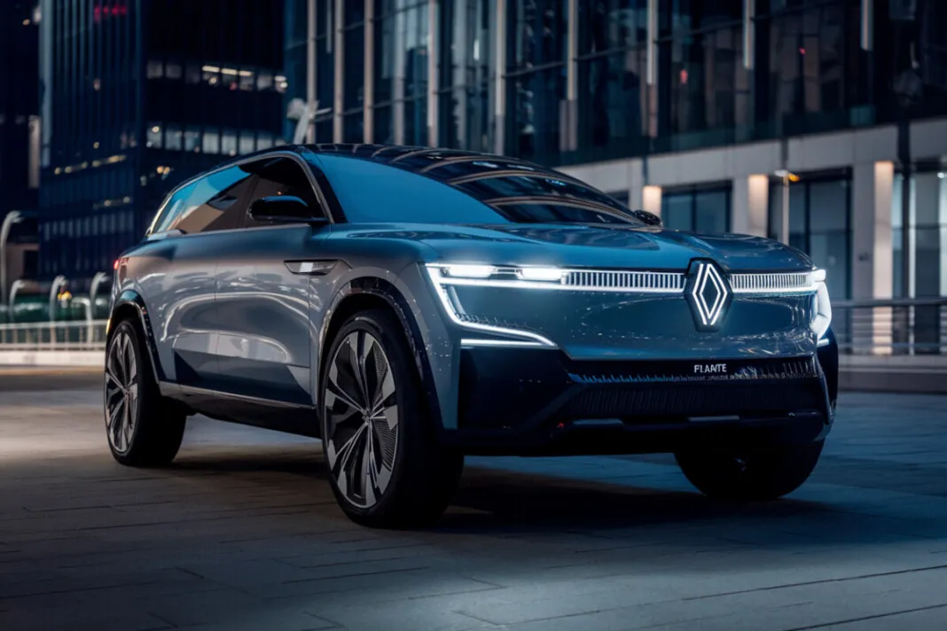 Renault Filante 2026, un SUV de luxe avec un design futuriste.