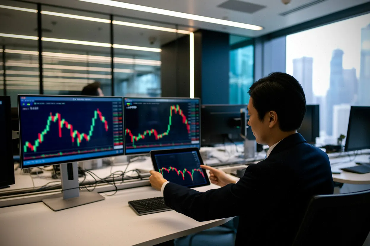 Investisseurs à Hongkong suivant le titre Luxshare après l’introduction en Bourse