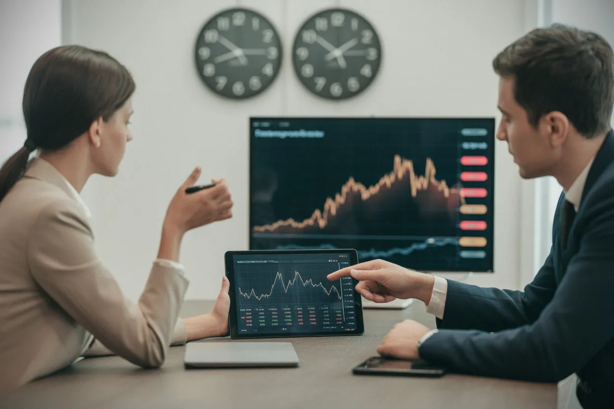 Analystes comparant PER 2026 et objectifs de cours STMicroelectronics