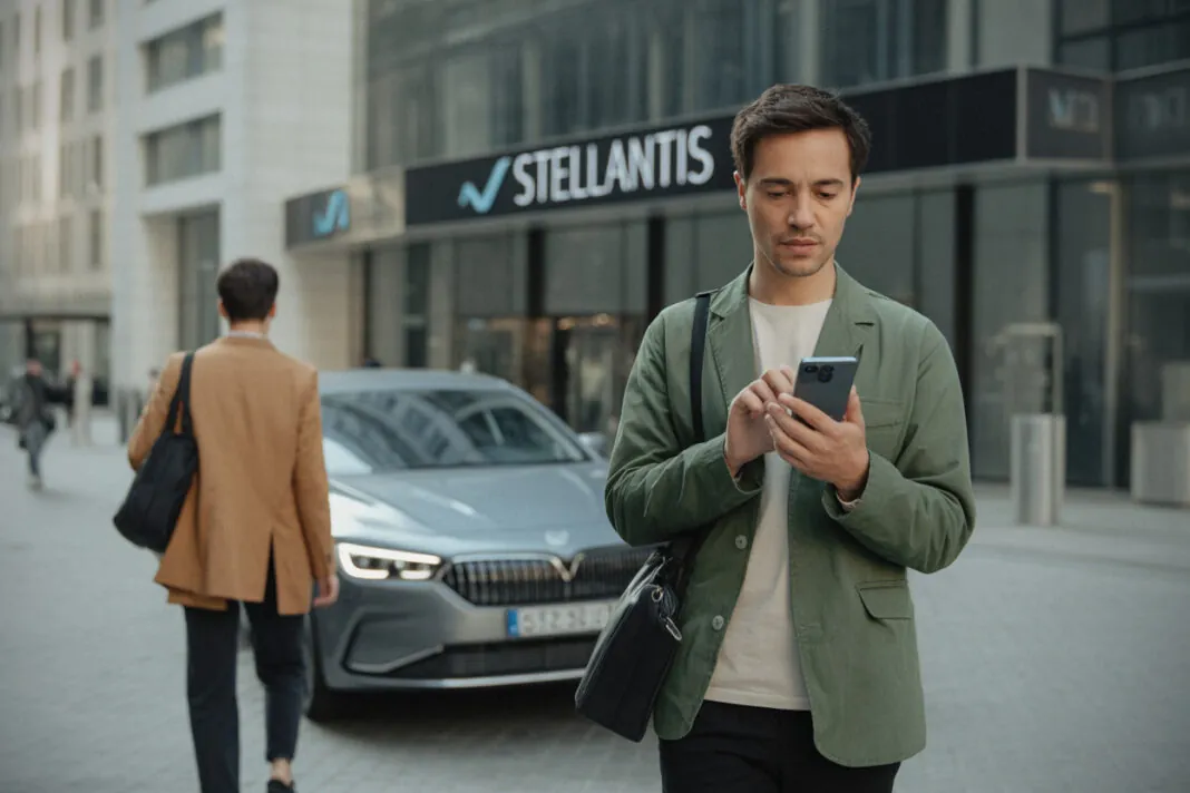 Action Stellantis (STLAP) à 4,841 € à Paris : rebond de 3,64% et pression sur les marges