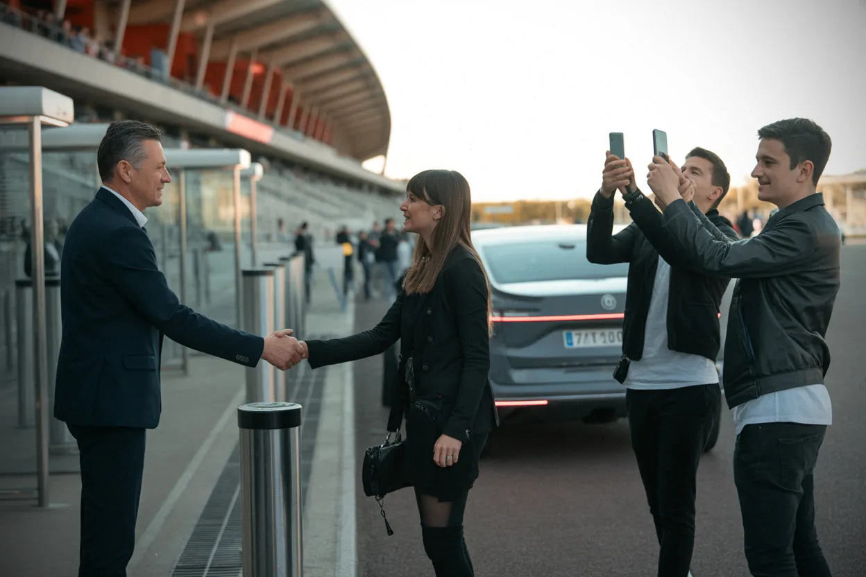 Arrivée de Jens Berthel Askou à Toulouse pour prendre le banc