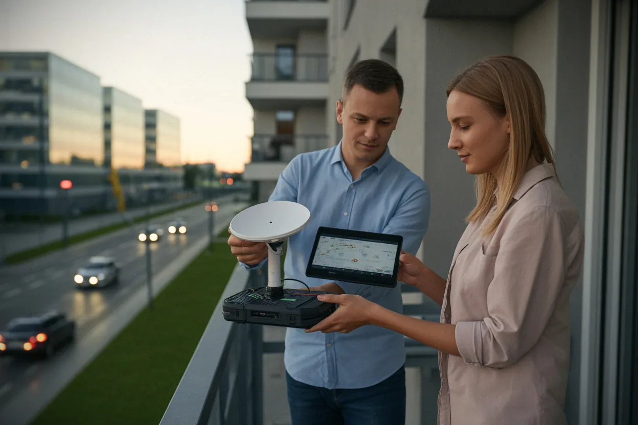 Kit Starlink en Pologne, usage domestique et roaming européen