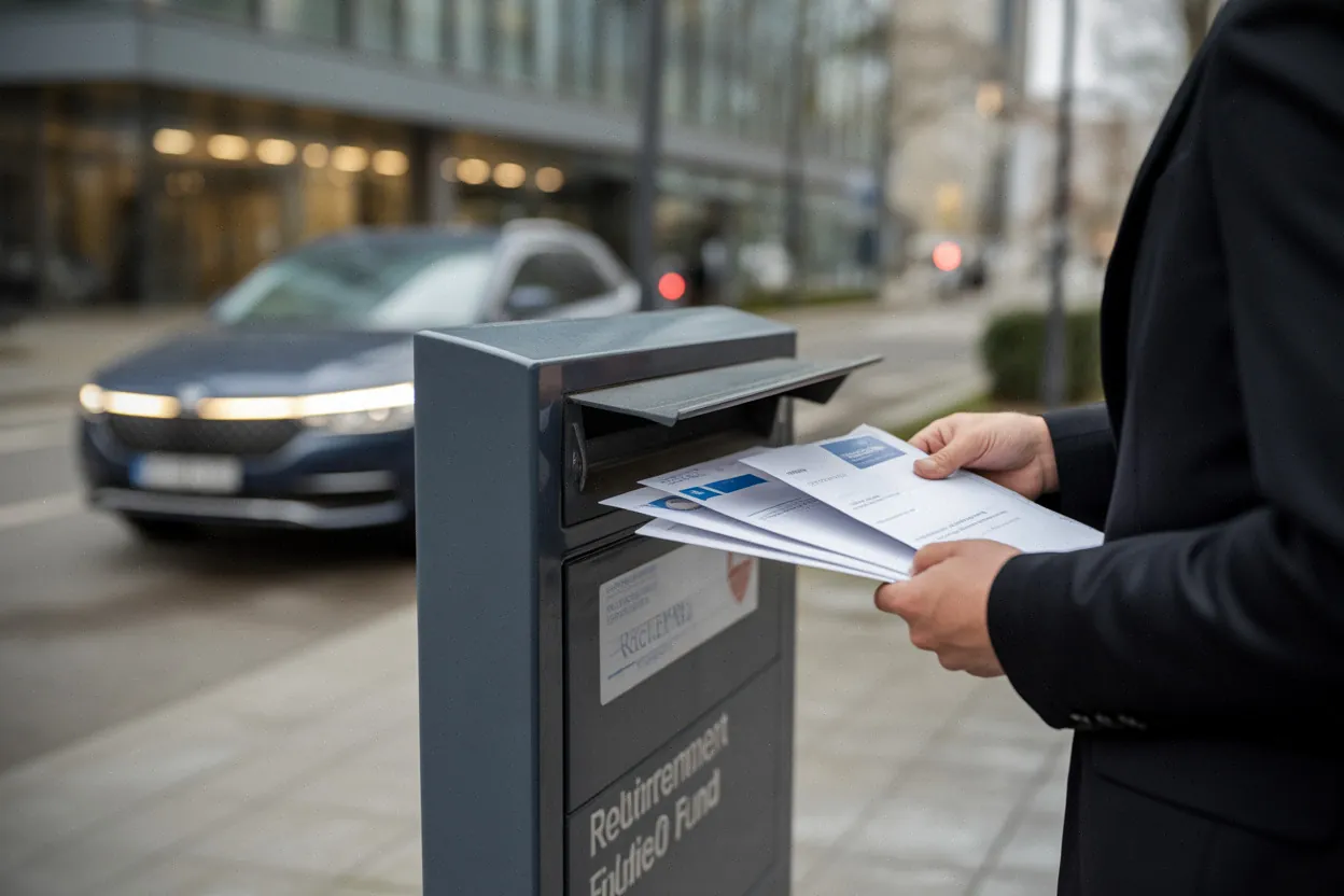 Envoi d’un courrier recommandé pour contester une pension de retraite